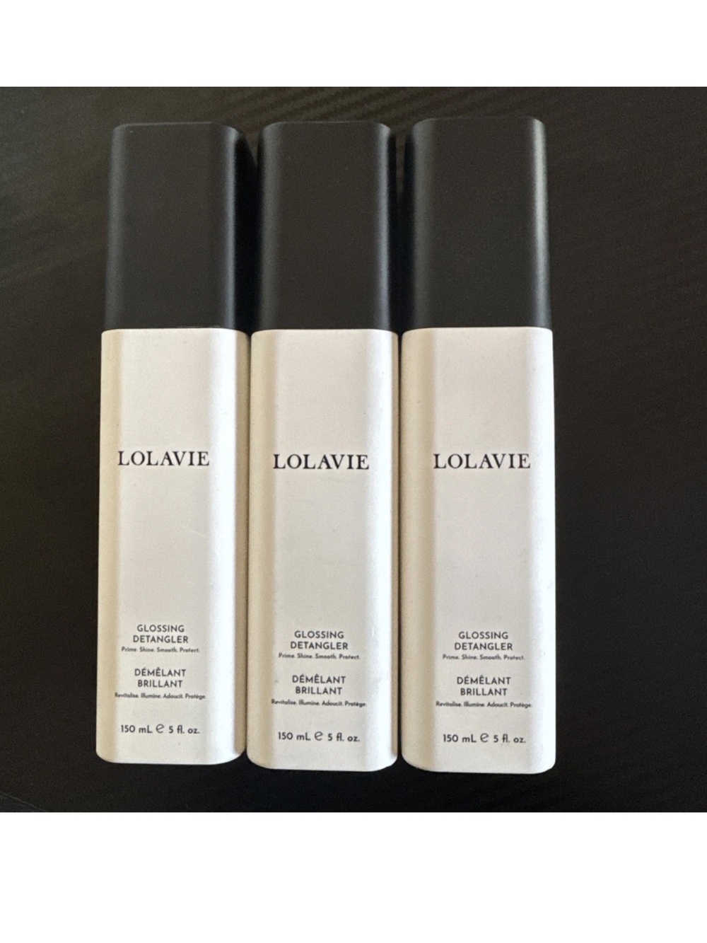 LolaVie Glossing Detangler Set of 3 5 fl oz / 150